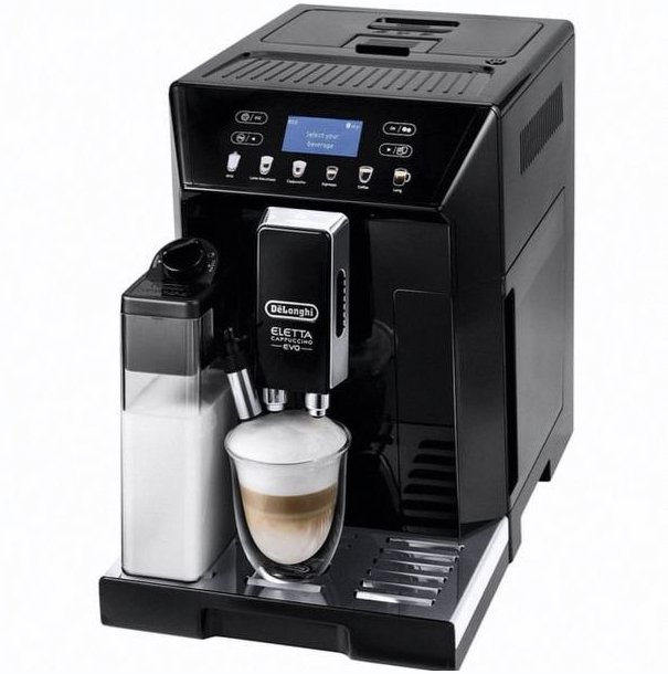 DeLonghi Kaffeevollautomaten Seitenansicht