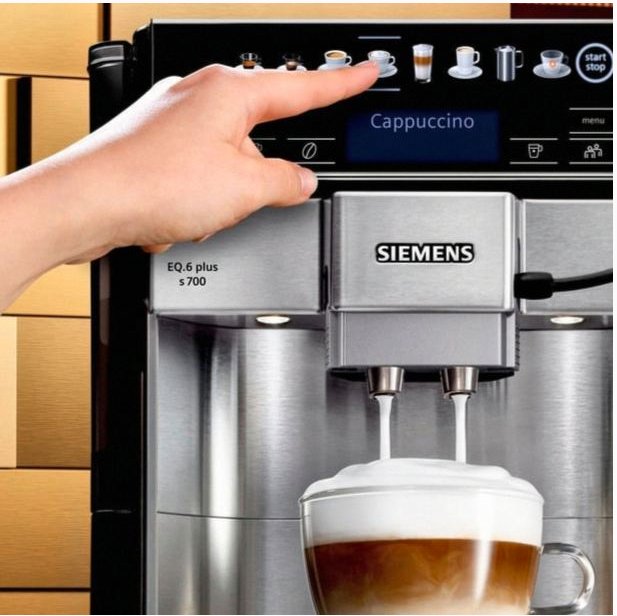 Siemens TE657M03DE Kaffeevollautomaten Ansicht 5