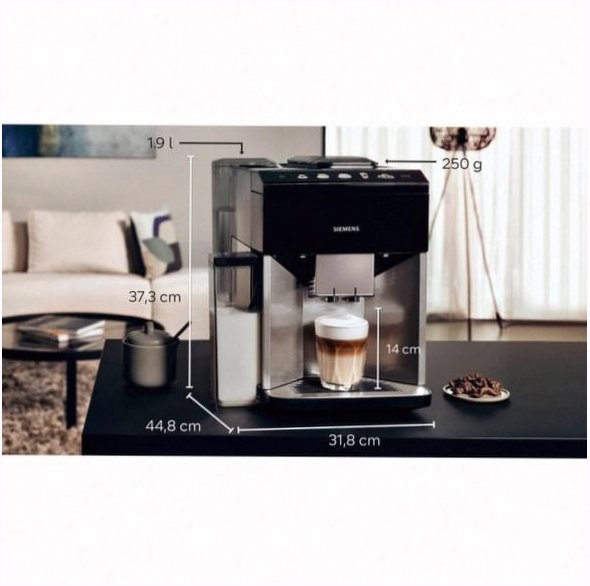 Siemens TQ517D03 Kaffeevollautomaten Ansicht 4