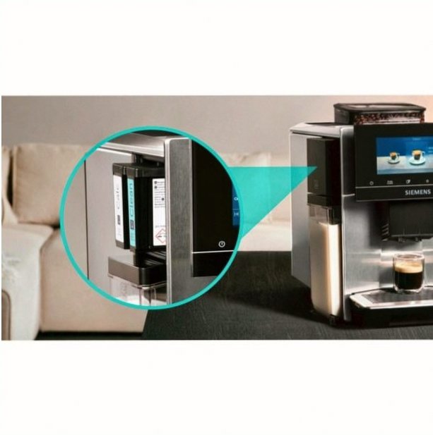 Siemens TQ903DZ3 Kaffeevollautomaten Seitenansicht
